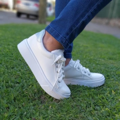 Zapatillas Buenos Aires blanco ecocuero - comprar online