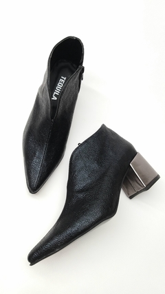 Botas BARI metalizado black edición limitada en internet