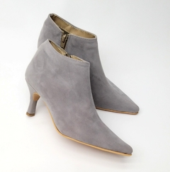 Botitas ROMA gamuzado gris claro - comprar online