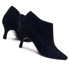 Botitas ROMA gamuzado negro