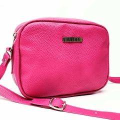 Bandolera Jazmin Fucsia graneado