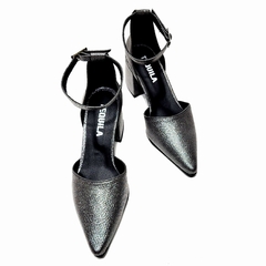 Stilettos LETIZIA metalizado peltre en internet