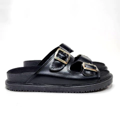 Sandalias PAOLA ecocuero negro - comprar online