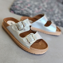 Sandalias PAOLA metalizado plata en internet