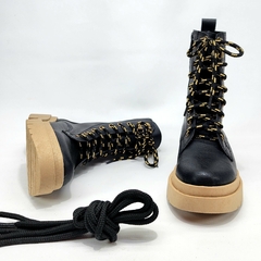 Borcegos TILCARA Ecocuero Negro - comprar online