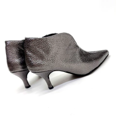 Botas CATANIA charol arrugado metal peltre - comprar online