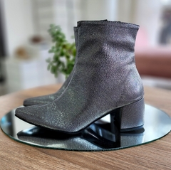 Botas PARIS metalizado peltre