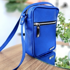 Bandolera FRESIA azul francia