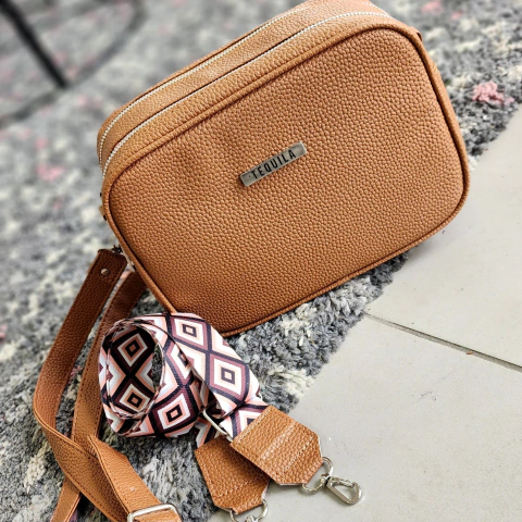 Bandolera VERBENA flotter camel