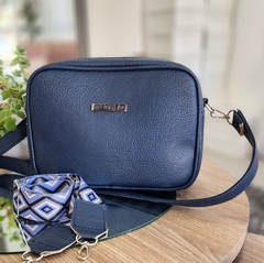 Bandolera VERBENA flotter azul marino - comprar online