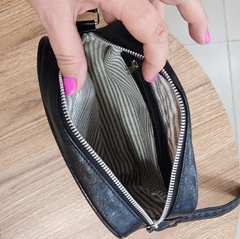 Bandolera Jazmin Metalizado negro en internet