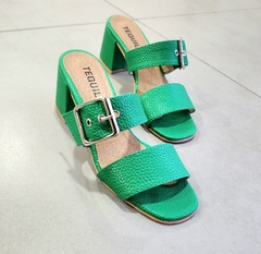 Sandalias ANDREA verde benetton - Tequilaonline