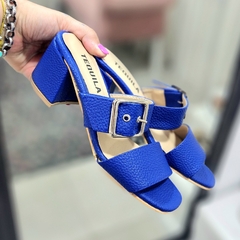 Sandalias ANDREA azul francia - comprar online