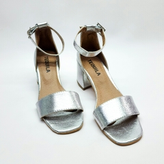 Sandalias ALMA metalizado plata - Tequilaonline