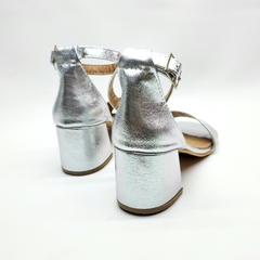 Sandalias ALMA metalizado plata en internet