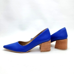 Stilettos Folia azul francia graneado - Tequilaonline