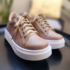 Zapatillas Buenos Aires visón ecocuero - comprar online