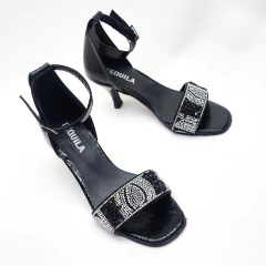 Sandalias MORIA Ed limitada strass charol negro en internet