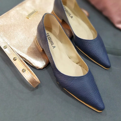 Balerinas SOFIA azul marino - comprar online