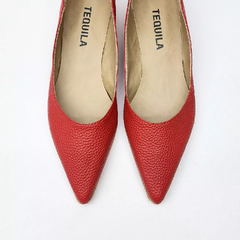 Balerinas SOFIA rojo graneado - comprar online