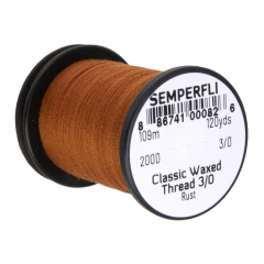 Imagen de Hilo encerado 3/0 Semperfli Waxed Thread 120 Yardas