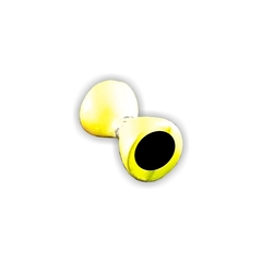 Ojos Pintados pupila negra (Dumbbell Lead Eyes) x 10 - comprar online