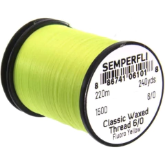 Hilo encerado 6/0 Semperfli Waxed Thread BULK 240 yards - Duck Master