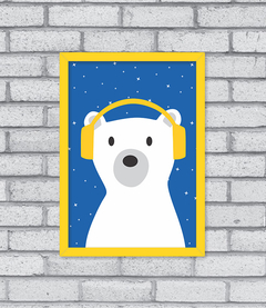 Quadro Teddy Star - Pendurama Quadros e Artigos de Decoração