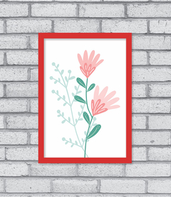 Quadro flower - Pendurama Quadros e Artigos de Decoração
