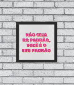 Quadro Seu Padrão