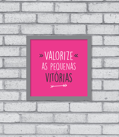 Quadro Pequenas Vitórias - comprar online