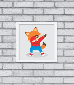 Quadro Fox Dab - Pendurama Quadros e Artigos de Decoração