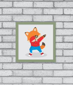 Quadro Fox Dab - Pendurama Quadros e Artigos de Decoração