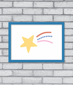 Quadro Estrela Cadente - loja online