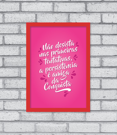 Quadro Conquista - Pendurama Quadros e Artigos de Decoração