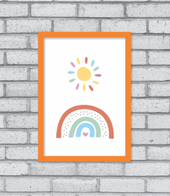 Imagem do Quadro Sol e Arco-íris