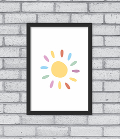 Quadro Sol na internet