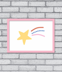 Quadro Estrela Cadente - loja online