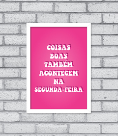 Quadro Segunda-Feira - comprar online