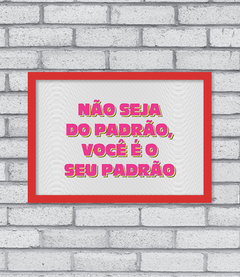 Imagem do Quadro Seu Padrão
