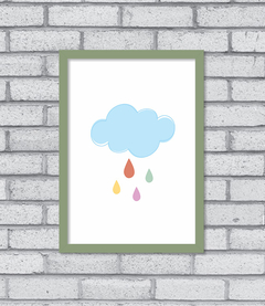 Quadro Chuva - Pendurama Quadros e Artigos de Decoração