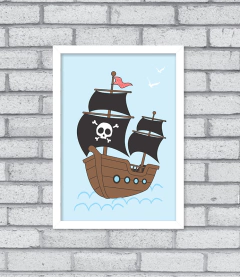 Imagem do Quadro Navio Pirata