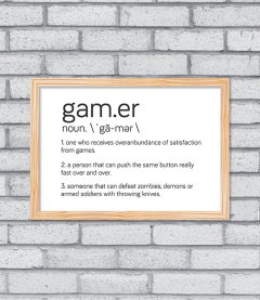 Quadro Gamer - comprar online