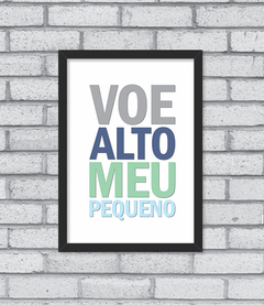 Quadro Voe Alto (Menino)