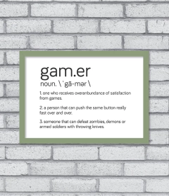 Quadro Gamer - loja online