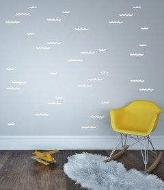 Adesivos Ondinhas - Pendurama Quadros e Artigos de Decoração