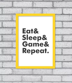 Quadro Repeat - Pendurama Quadros e Artigos de Decoração