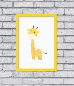 Quadro Girafa Aqua - comprar online