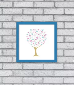 Imagem do Quadro Árvore (Colorida)