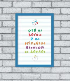Quadro Dentes - comprar online